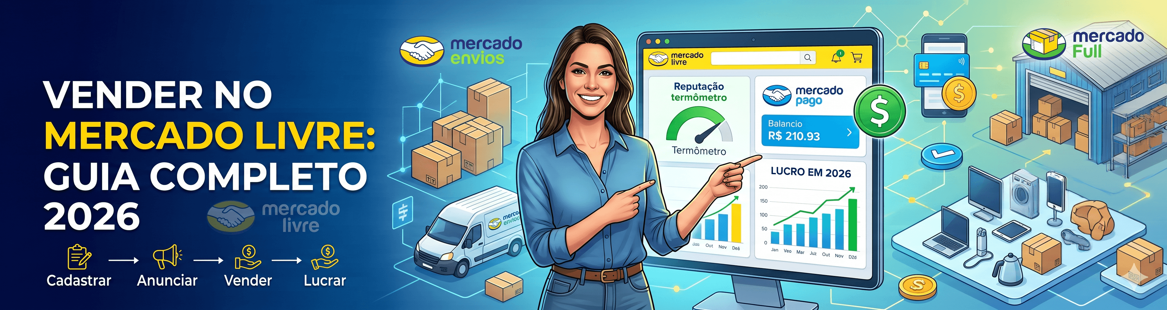 Como Vender no Mercado Livre: Guia Completo Para Começar e Lucrar em 2026